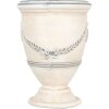 Clayre & Eef 6MG0121 Doniczka Dekoracyjna Beżowo-Szara 23x31 cm