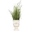 Clayre & Eef 6MG0121 Doniczka Dekoracyjna Beżowo-Szara 23x31 cm