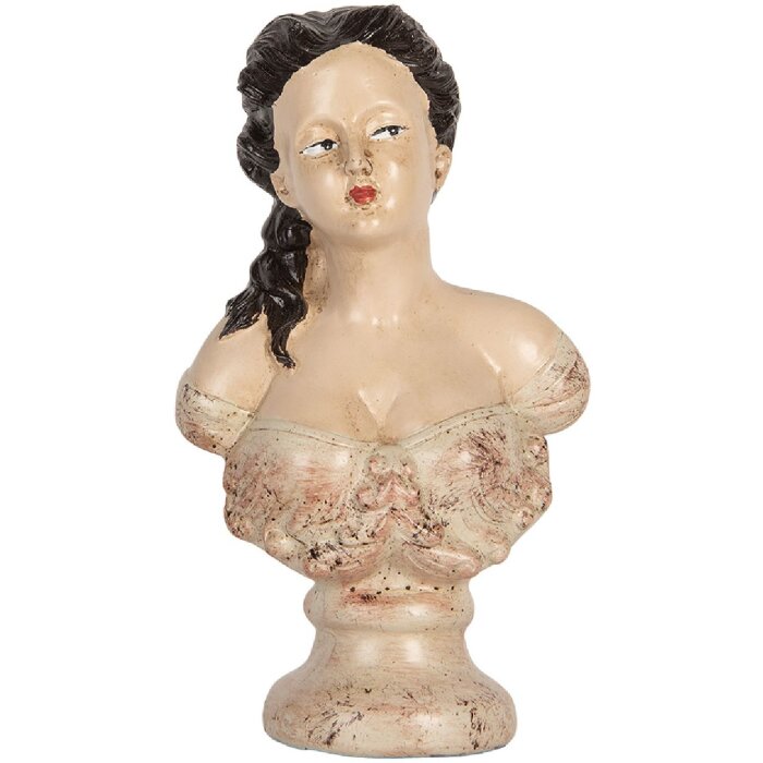 Clayre & Eef Biust Kobiety 12x8x20 cm Beżowo-Brązowy