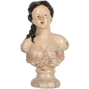 Clayre & Eef Biust Kobiety 12x8x20 cm Beżowo-Brązowy