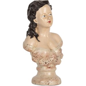 Clayre & Eef Biust Kobiety 12x8x20 cm Beżowo-Brązowy