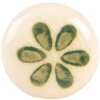 Clayre & Eef Klamka do Drzwi Ceramiczna Ø 3 cm