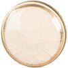 Clayre & Eef Klamka Drzwiowa Beżowo-Złota 3x3 cm / S3 cm