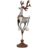 Clayre & Eef Renifer 24x24x68 cm Szary