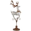 Clayre & Eef Renifer 24x24x68 cm Szary