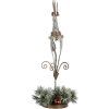 Clayre & Eef Renifer 24x24x68 cm Szary