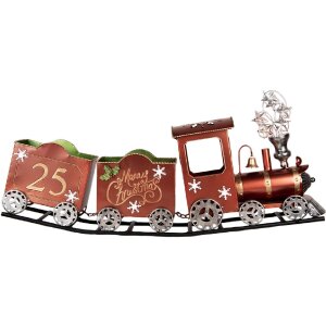 Clayre & Eef Zegar Dekoracyjny 79x15x37 cm Rot