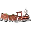 Clayre & Eef Zegar Dekoracyjny 79x15x37 cm Rot