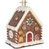 Clayre & Eef Podstawka pod choinkę 37x26x47 cm Brązowo-Biała