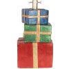 Clayre & Eef 6MG0149 Podstawa pod choinkę 25x28x48 cm Czerwono-złota