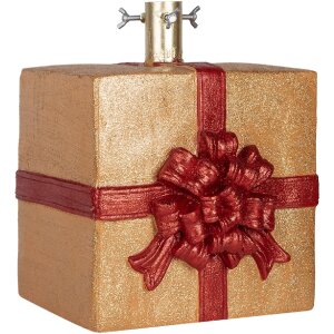 Clayre & Eef Podstawa Pod Choinkę 26x25x32 cm Złota