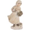 Clayre & Eef 6PR5531 Dekoracja dla dziecka 10x7x17 cm beżowo-brązowa