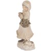 Clayre & Eef 6PR5531 Dekoracja dla dziecka 10x7x17 cm beżowo-brązowa