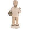Clayre & Eef Dekoracja Dziecięca 9x7x18 cm Beżowa