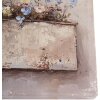 Clayre & Eef 66265 Dekoracja Ścienna 36x3x36 cm Beżowo-Różowa