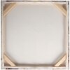 Clayre & Eef 66266 Dekoracja ścienna 51x3x51 cm Beżowo-Różowa