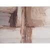 Clayre & Eef 66266 Dekoracja ścienna 51x3x51 cm Beżowo-Różowa