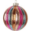 Clayre & Eef Bombka Choinkowa 10x11 cm Wielokolorowa