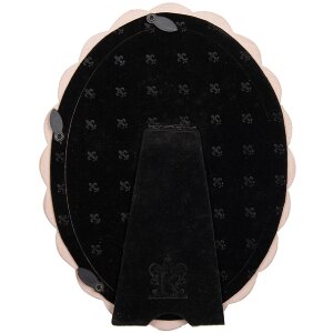 Clayre & Eef 2F1303 Ramka na zdjęcia 16x20 cm Różowo-Biała
