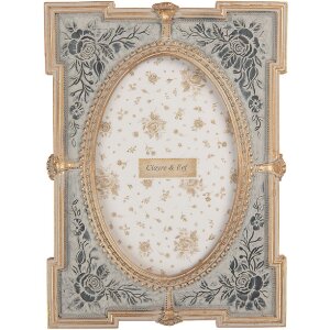 Clayre & Eef 2F1365S Ramka na zdjęcia 10x15 cm...