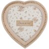 Clayre & Eef 2F1369 Ramka na zdjęcia 15x2x16 cm różowo-złota