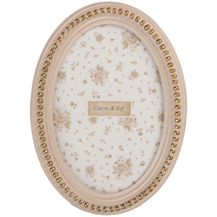 Clayre & Eef 2F1370S Ramka na zdjęcia 10x15 cm - Różowe Złoto