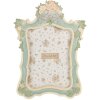 Clayre & Eef 2F1362M Ramka na zdjęcia 19x26 cm Zielono-Beżowa 13x18 cm