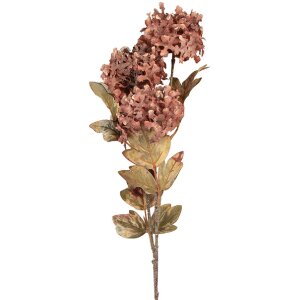 Clayre & Eef Gałązka z Kwiatami Różowa 76 cm