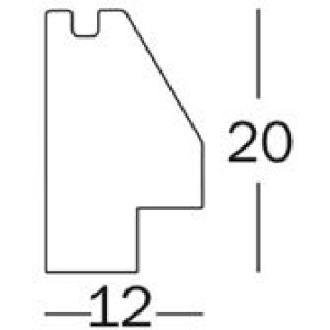 Walther Silhouette – Podwójna Ramka Drewniana na Zdjęcia
