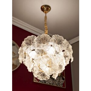 Mauro Ferretti Lampa Sufitowa Ibiscus Multicolor 47cm 5xE14