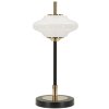 Mauro Ferretti Lampa Stołowa Vintage Szkło i Żelazo Ø22x46 cm