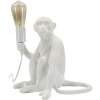 Mauro Ferretti Lampa Stołowa Małpa Siedząca Biała 33x33x32 cm