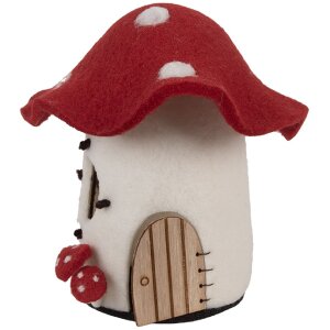 Clayre & Eef 66293 Domek z filcu 20x20x18 cm...