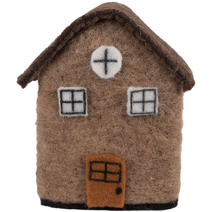 Clayre & Eef Dom z Filcu 12x7x14 cm