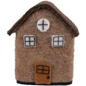 Clayre & Eef Dom z Filcu 12x7x14 cm