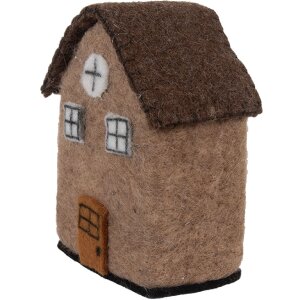 Clayre & Eef Dom z Filcu 12x7x14 cm