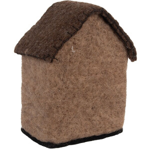 Clayre & Eef Dom z Filcu 12x7x14 cm