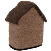 Clayre & Eef Filcowy Domek 12x7x14 cm Dekoracyjny