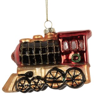 Clayre & Eef 6GL5249 Zawieszka Świąteczna 10x5x6 cm...