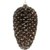 Clayre & Eef Bombka Choinkowa 12x24 cm Srebrna