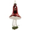 Clayre & Eef 6GL5287 Ozdoba Świąteczna 6x12 cm Czerwono-Biała