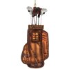 Clayre & Eef Zawieszka Świąteczna 6x4x13 cm Brązowo-Czarna