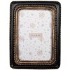 Clayre & Eef Ramka na zdjęcia 15x20 cm Czarno-złota 10x15 cm