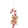 Clayre & Eef 66084 Zawieszka Cukierkowa 8x3x18 cm Rot und Weiß