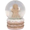 Clayre & Eef Kula Śnieżna 5x7 cm – Dekoracja Świąteczna