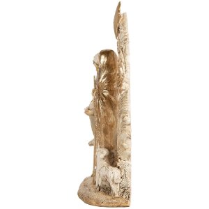 Clayre & Eef Grupa Świąteczna 19x7x24 cm Beżowo-Złota