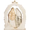 Clayre & Eef Grupa Świąteczna 19x7x24 cm Beżowo-Złota