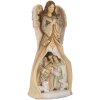 Clayre & Eef Kompozycja Świąteczna 15x12x30 cm Beżowo-złota