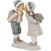 Clayre & Eef Dekoracja Dziecięca 15x6x18 cm Beżowo-Zielona