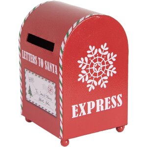 Clayre & Eef 6Y5800 Skrzynka na listy 14x13x19 cm...